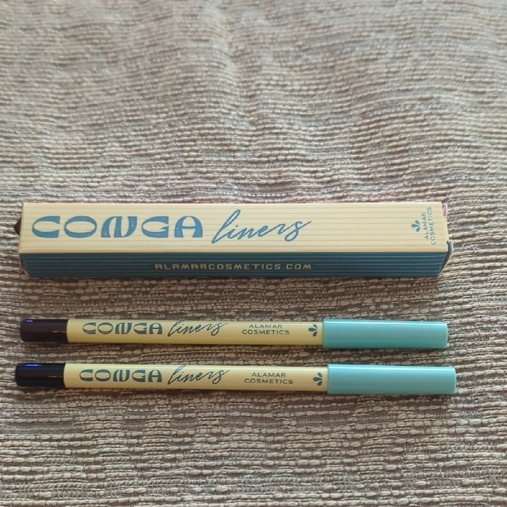 NIB Alamar Conga Dual Eyeliner Set Brown/Black